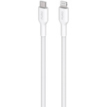 Puro Fabrik USB-C - Lightning Cable with MFI 1.2m - White