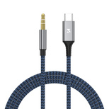 Wozinsky WAK-CJ USB-C to 3.5mm mini jack DAC adapter cable 1m - gray