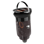 Wozinsky 65W Car Charger USB-C PD 65W / USB-A 45W QC 3.0 - Black