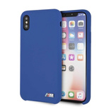 Etui BMW Silicone M Collection na iPhone X / Xs - niebieske