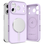 Tech-Protect Silicone MagSafe Case für iPhone 17 Pro - Lila
