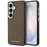 Karl Lagerfeld Embossed Ring Initials MagSafe Case for Samsung Galaxy S26 - Brown