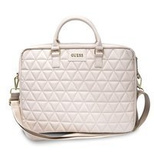 Guess Quilted bag for a 16&quot; laptop - pink