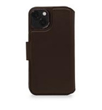 Decoded Detachable Wallet Case Leather with MagSafe with Flip for iPhone 14 Plus - Brown