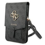 Guess 4G Big Logo Handtasche - grau