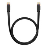 Baseus fast RJ45 cat. network cable. 7 10Gbps 2m flat black