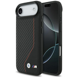 Etui BMW M Carbon Line & Logo MagSafe na iPhone Air - czerwone