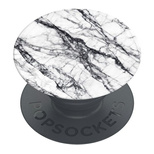 Uchwyt Popsockets 2 White Stone Marble i podstawka do telefonu