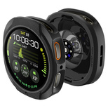 Etui Spigen Liquid Air na Samsung Galaxy Watch 8 44 mm - czarny mat