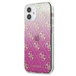 Guess GUHCP12SPCU4GGPI iPhone 12 mini 5.4&quot; pink/pink Hardcase 4G Gradient