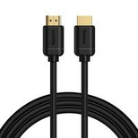 Baseus HDMI 2.0 Kabel 4K 60 Hz 3D HDR 18 Gbps 2 m schwarz (CAKGQ-B01)