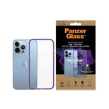 PanzerGlass ClearCase antibacterial Military Grade certified case for iPhone 13 Pro - transparent purple