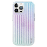 Uniq Coehl Linear case for iPhone 15 Pro - pink and blue