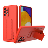 Wozinsky Kickstand Case Silikon Standhülle für Samsung Galaxy A73 rot