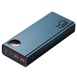 Baseus Adaman Powerbank 2x USB / 1x USB Type C / 1x Micro USB 20000mAh 65W Quick Charge 4.0 Power Delivery blau (PPIMDA-D03)