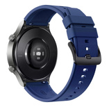 Silikonarmband für Huawei Watch GT 2/3/4/2 Pro/3 Pro/4 Pro/GT 2e 46 mm – Marineblau