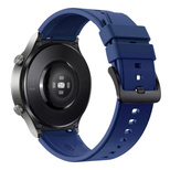 Pasek silikonowy do Huawei Watch GT 2 / 3 / 4 / 2 Pro / 3 Pro / 4 Pro / GT 2e - granatowy