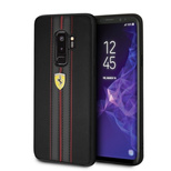 Ferrari Urban Hülle für Samsung Galaxy S9 Plus - Schwarz