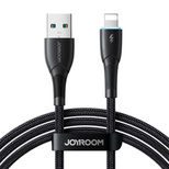 Joyroom Starry Series SA32-AL3 3A USB-A / Lightning Kabel 1m - schwarz