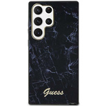 Etui Guess Marble Collection na Samsung Galaxy S23 Ultra - czarne