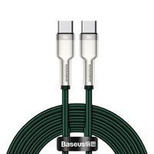 Baseus Cafule Series Metal Data USB-C / USB-C PD QC SCP 100W 5A 2 m cable - green