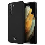Mercedes Silicone Line Case für Samsung Galaxy S21+ - Schwarz