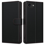 Tech-Protect Wallet Case for iPhone 16e / 17e - Black