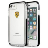 Ferrari Hardcase FEGLHCP7BK iPhone 7/8 SE 2020 / SE 2022 Shockproof transparent black