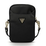 Guess Torebka GUPBNTMLBK czarna/black Nylon Triangle Logo