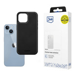 3mk Hardy Apple Silky Leather MagCase für Apple iPhone 14 - Schwarz