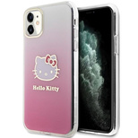 Hello Kitty IML Gradient Electrop Kitty Head Case for iPhone 11 / Xr - Pink