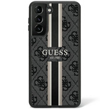 Guess GUHCS23SP4RPSK S23 S911 black/black hardcase 4G Printed Stripe