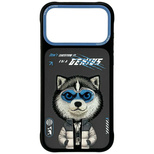 Etui Nimmy Cool&Cute 2.0 Wolf na iPhone 17 Pro Max - czarne