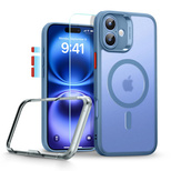 ESR Classic Pro Set Halolock MagSafe case for iPhone 16 - blue