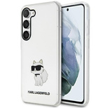 Etui Karl Lagerfeld Ikonik Choupette na Samsung Galaxy S23 - przezroczyste