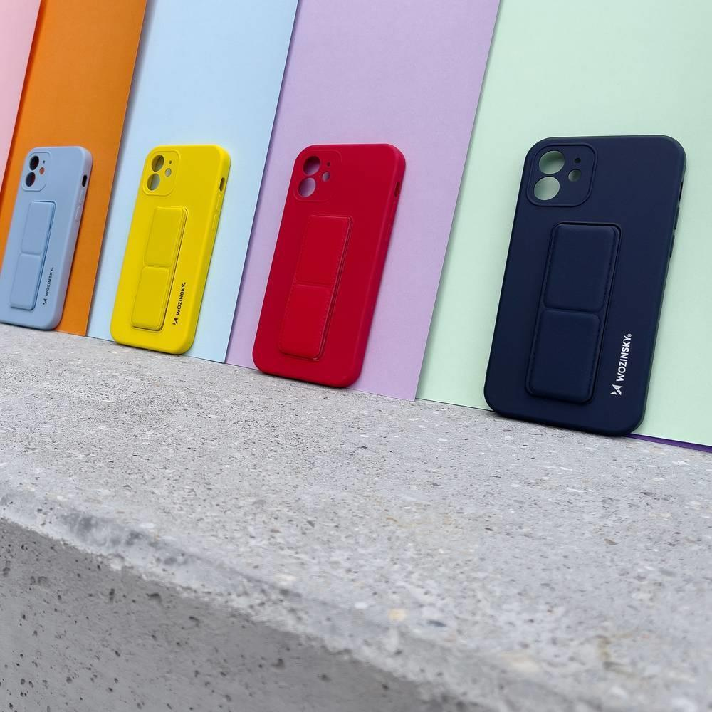 Silikonowe etui z podstawką Wozinsky Kickstand Case występuje w wielu kolorach