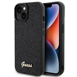 Guess Disco Metal Script case for iPhone 14 / 15 / 13 - black