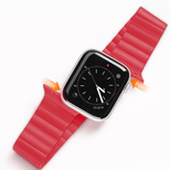 Dux Ducis Magnetic Strap Apple Watch Ultra Magnetic Bracelet Wristband Red (Chain Version)