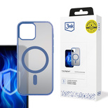 3mk Frosty MagCase Blue Case for Apple iPhone 12 Pro Max - Transparent