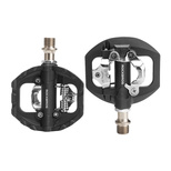 Rockbros M108 Nylon Half-Lock Doppelseitige Fahrradpedale - Schwarz
