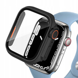 Tech-Protect Defense360-Gehäuse für Apple Watch 7 7/8/9 (45 mm) – Schwarz und Orange