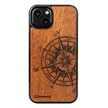 Wooden case for iPhone 13 Bewood Traveler Merbau