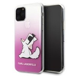 Karl Lagerfeld Choupette Fun iPhone 11 Pro Case - Pink