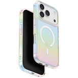 Uniq Iridescia Hülle für iPhone 17 Pro Max Magclick Charging - Mehrfarbig