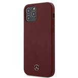 Mercedes Silicone Line Case für iPhone 12 / iPhone 12 Pro - Rot