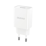 Dudao A4EU USB-A 2.1A wall charger - white