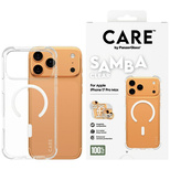 Etui CARE by PanzerGlass Fashionable Samba w. White MagSafe na iPhone 17 Pro Max - przezroczyste