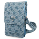 Guess Handtasche GUWBP4TMBL blau / blau 4G Dreieck