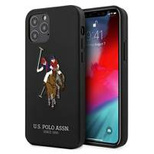 US Polo USHCP12MPUGFLBK iPhone 12/12 Pro 6.1" black/black Polo Embroidery Collection