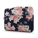 Canvaslife Sleeve for 15-16&#39;&#39; laptop - navy blue and pink